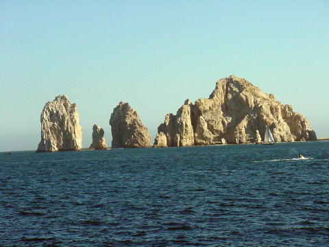 The rocks at Land's End Cabo