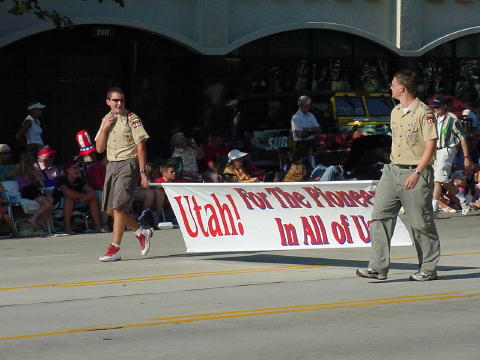 For the Pioneer in All of US- Days of 47 - 2003 Parade