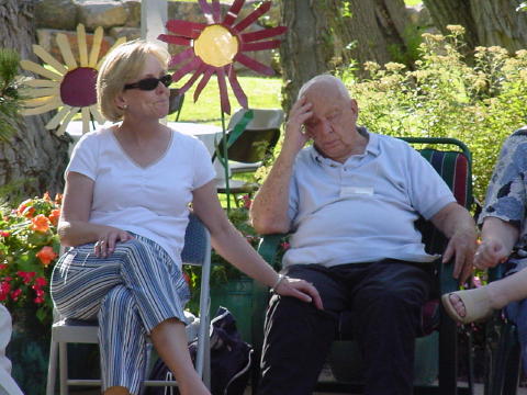 Lynnette Hiskey with Clifford Berg