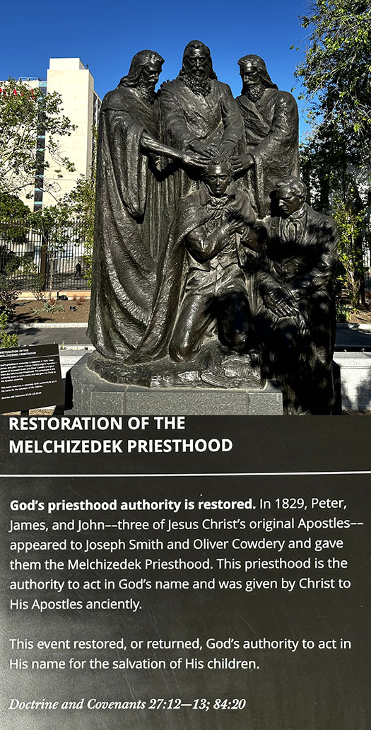 Priesthood Statues