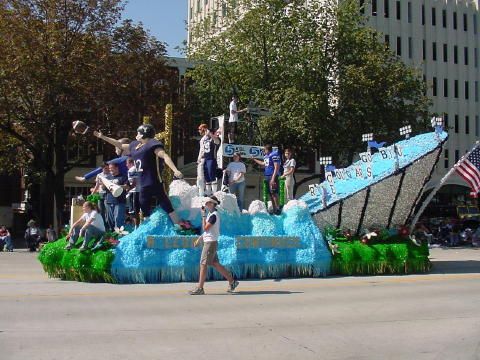 Brigham Young University Float