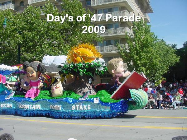 2009 Theme - "Utah Pioneers Catch the Vision"