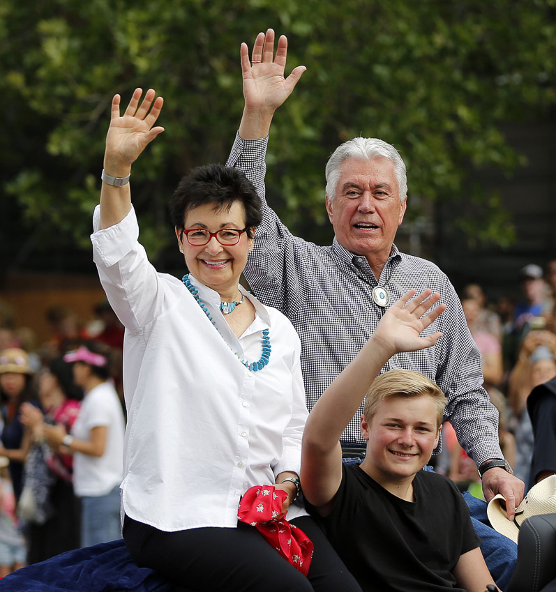 President & Sister Uchtdorf with grandson